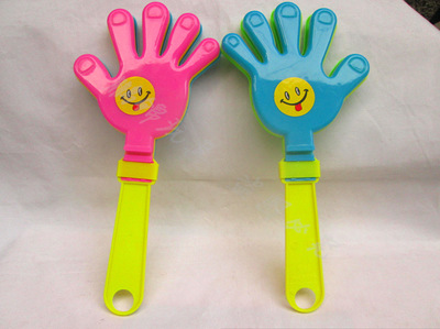 【廠家直銷晚會道具塑料拍手器手掌拍批發28cm拍手掌10元以下】價格,廠家,圖片,助威道具,義烏市方朋電子商務商行-