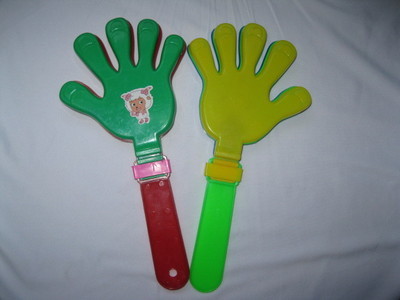 【.39cm拍拍手 手掌拍 塑料手拍 活動(dòng)用品 助威道具 塑料拍手器】價(jià)格,廠家,圖片,助威道具,義烏市雄偉玩具廠-