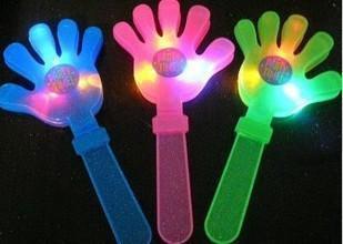 【發光手拍 發光拍拍手 閃光拍手器 發光手掌拍 演出活動用品】價格,廠家,圖片,助威道具,歐秀岑-