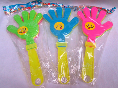 【廠家直銷晚會道具塑料拍手器手掌拍批發28cm拍手掌10元以下】價格,廠家,圖片,助威道具,義烏市方朋電子商務商行-
